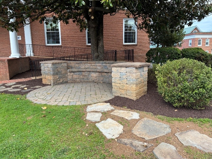 Cobble Path After Image at Dolly Madison
